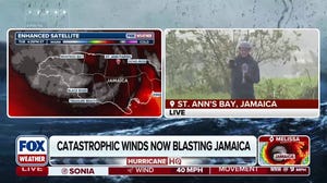 Hurricane Melissa crossing western Jamaica with devastating winds, flooding