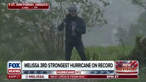 'Like a Train': FOX Weather correspondent faces Hurricane Melissa's brutal winds