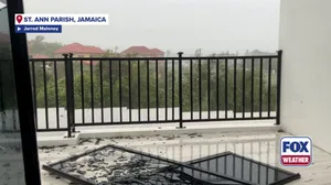 Life-threatening winds cause damage in Jamaica