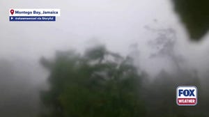 Powerful winds, heavy rain from Melissa pummel Jamaica