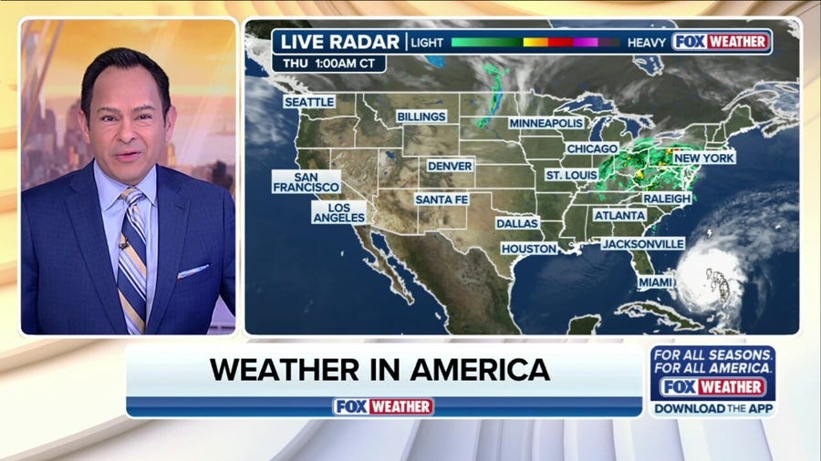 Weather in America: October 30, 2025