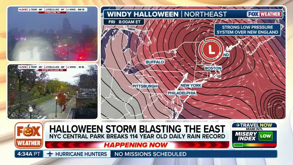 Wind Advisories remain for over 55 million people Friday as a powerful low pressure center swirls through New England.