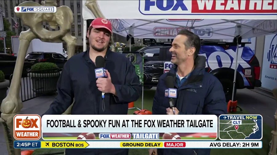 FOX WEATHER TAILGATE: In the spookiest Tailgate of the year, find out how will weather impact NFL and NCAA football games this weekend.