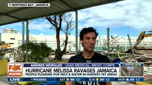 Relief worker discusses recovery effort in Black River, Jamaica, an area devastated by catastrophic Hurricane Melissa
