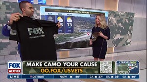 Support our veterans and Make Camo Your Cause with FOX Weather