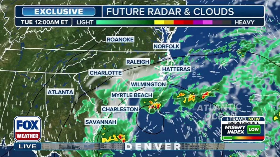 Potential coastal storm brewing for southeastern coast