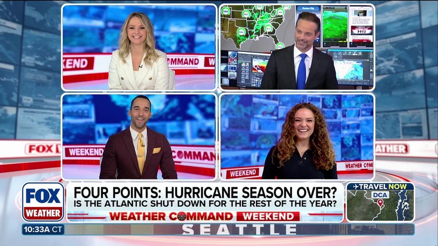 Is hurricane season over?