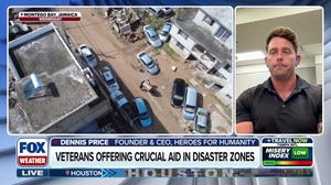 Veteran offering crucial aid in disaster zones