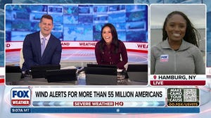 Strong winds slamming upstate New York