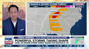 Fast-moving severe storms target millions across Tennessee and Ohio Valleys