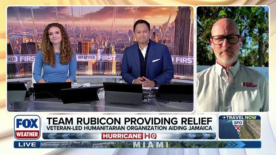 Team Rubicon providing relief to Jamaica following Hurricane Melissa