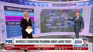 Lake-Effect snow slams the Great Lakes
