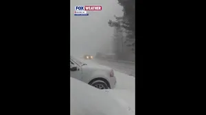 Snow created hazardous travel conditions in Western North Carolina Mountains