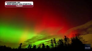 Northern Lights over Sandown, NH