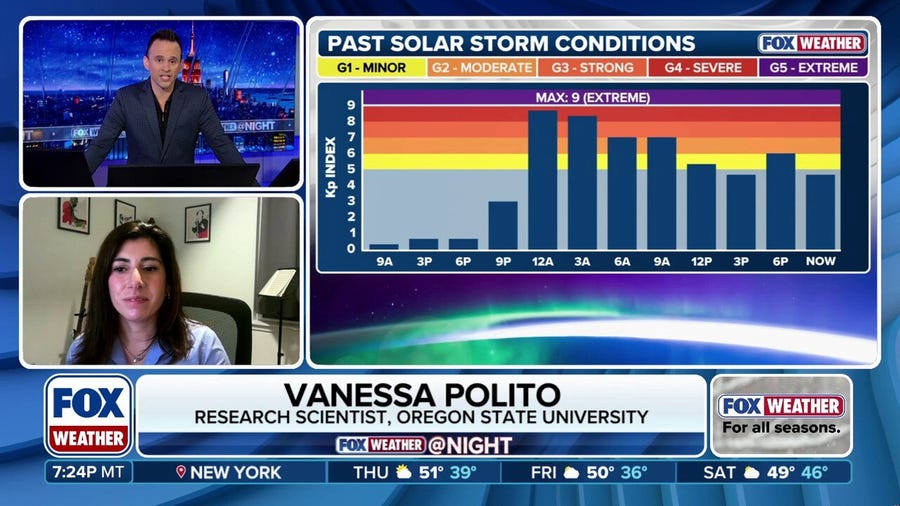 Research scientist provides analysis into Aurora Borealis display glowing for millions of Americans