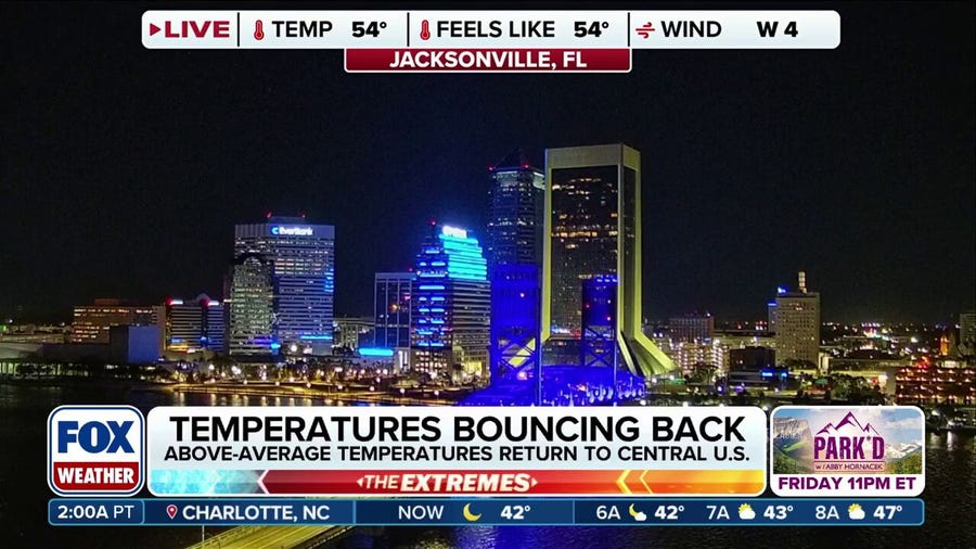 Temperatures rebound with potential record heat after early arctic blast