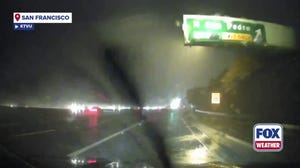 Atmospheric river douses San Francisco morning commute with heavy rain