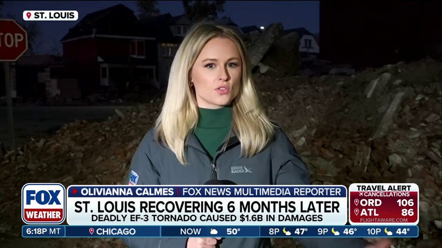 St. Louis still picking up the pieces 6 Months after deadly EF-3 Tornado caused $1.6 billion in damage