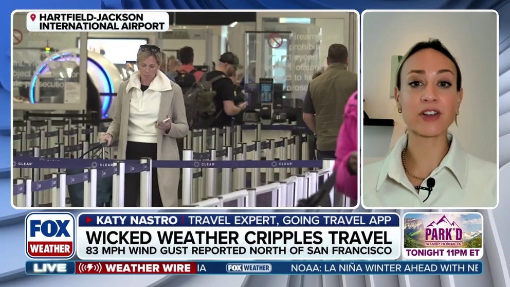 Travel Expert Katy Nastro joined FOX Weather and provided insight into some of the most efficient and stress-free ways to travel around the holiday season. Weather is always a factor when it comes to flying, so it's important to know before you go. 