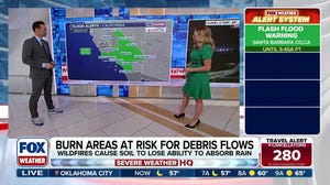 Heavy rain moving in along California coast, causing evacuation orders