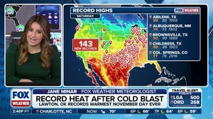 Record-breaking heat is on the way following a cold blast