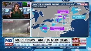 More snow is headed for the Northeast