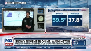 Mount Washington Observatory records nearly 5 feet of snow so far in November