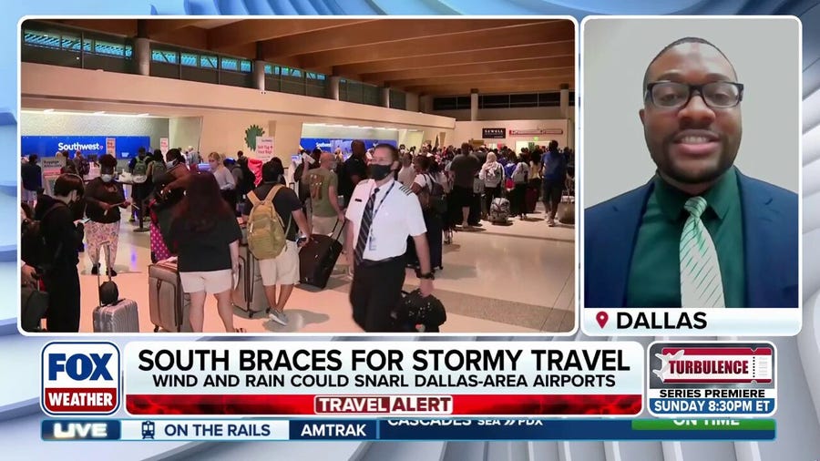 Thanksgiving travelers could be in trouble as stormy weather looms in the South