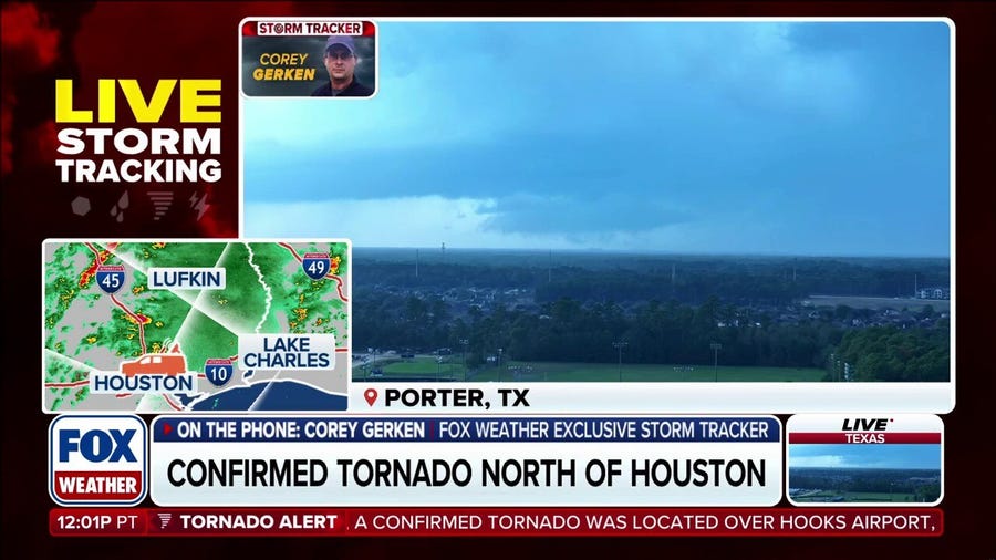 Confirmed tornado north of Houston
