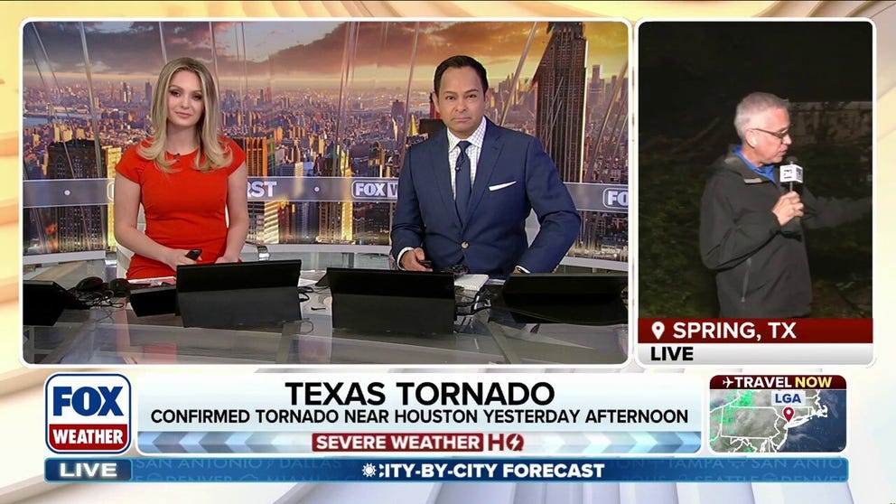Severe weather and a radar-confirmed tornado left a trail of damage in the northwest Houston suburbs. Parts of homes were destroyed and large trees were downed, knocking out power. FOX 26 Houston Reporter Ruben Dominguez has the details from Spring, Texas.
