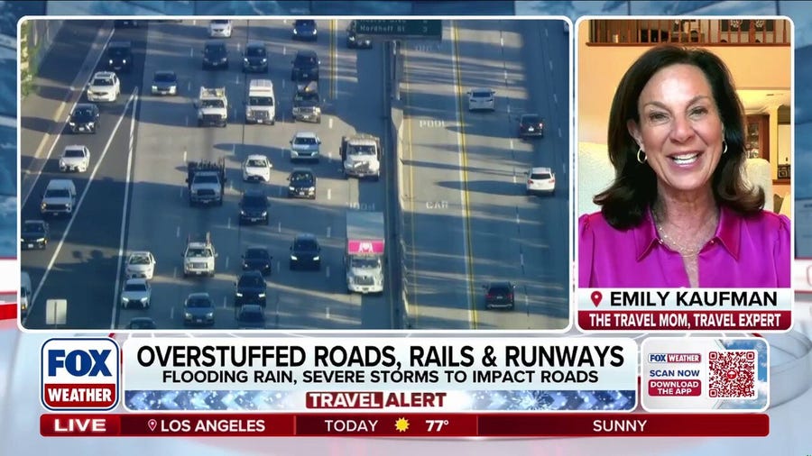 Travel Expert for The Travel Mom Emily Kaufman joins FOX Weather to share everything you need to know when traveling with family this holiday season