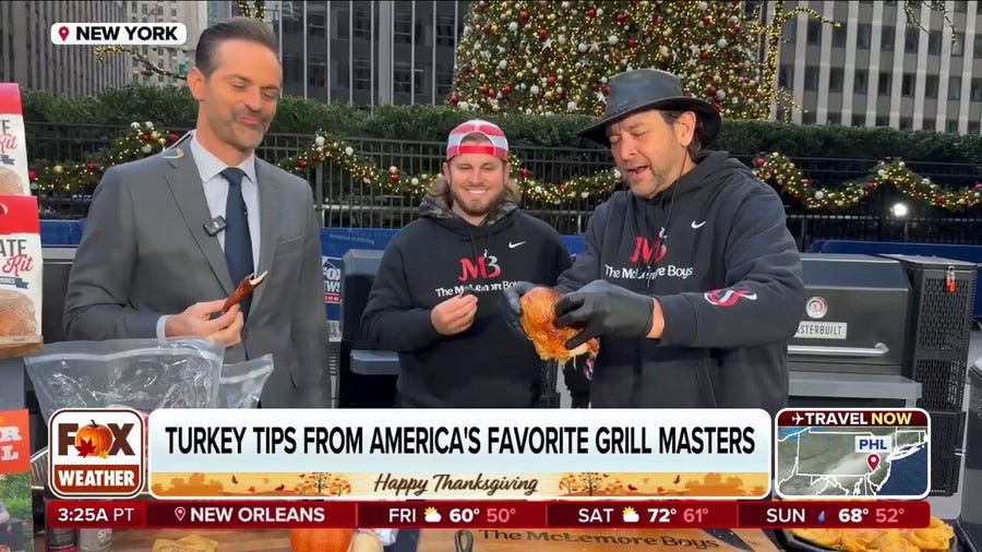 McLemore Boys join FOX Weather to bring you turkey cooking tips