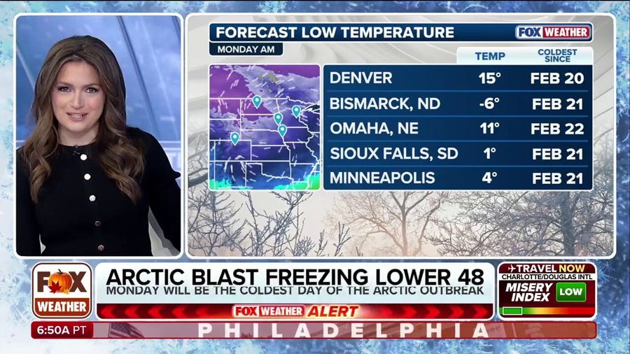 Arctic blast to chill 260M+, as air from Polar Vortex surges across US
