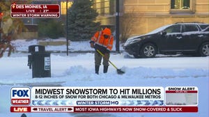 Des Moines hit with 3+ inches of snow as winter storm causes travel trouble