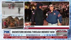 Windy City Whiteout: Spirits are high and temperatures are low around Chicago