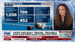 Major snowstorm impacts continue over the Midwest today causing travel headaches