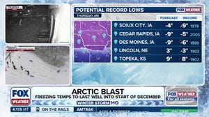 Today marks the coldest day of the arctic blast that will bring over 200 million Americans to reach below average temperatures for this time of year