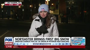 Pennsylvania braces for up to 5 inches of snow as powerful nor'easter rolls through