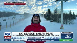 Sneak Peak at Ski Season at Stratton Mountain in Southern Vermont