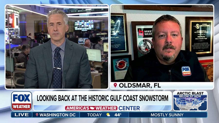 Mike Boylan talks about historic Gulf Coast snowstorm