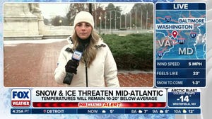 First flakes of season fly across Washington, D.C. 