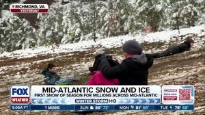 Richmond sees first snow of the season with 2.5 inches of snow