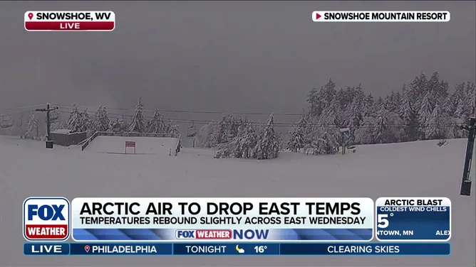 WINTER FUN RETURNS: As the first winter storms of the season hit the Mid‑Atlantic region, ski resorts are beginning to open their doors. Snowshoe Mountain marketing director Sean Cassell joins FOX Weather to discuss the upcoming ski season.