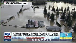 Powerful atmospheric river slams Pacific Northwest, triggers major river flooding