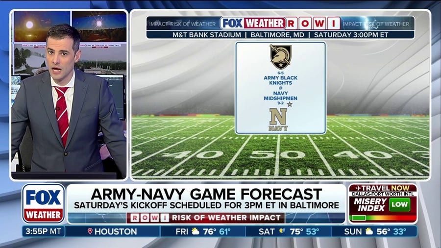 Annual Army Vs Navy football game kicks off on Saturday