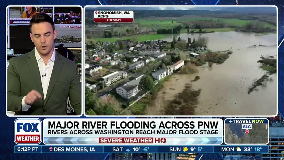 FOX Weather Meteorologist Steve Bender covers the major river flooding plaguing Washington state ahead of another round of rain scheduled to soak the Pacific Northwest next week. 