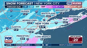 Northeast poised for first 'measurable' snow of the season 