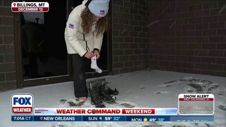 Winter storm across America