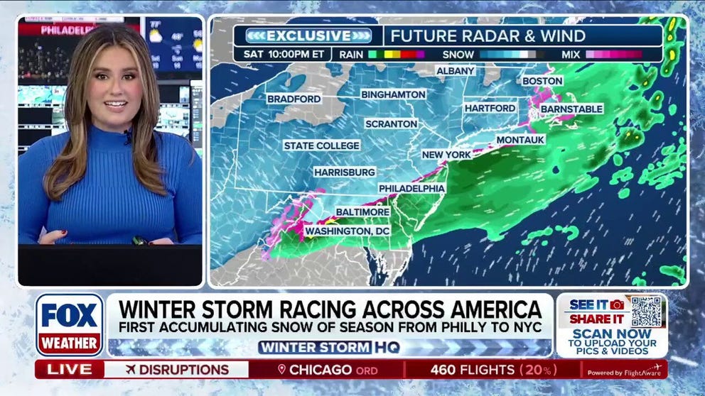 FOX Weather Meteorologist Jane Minar breaks down a winter storm racing across America. 