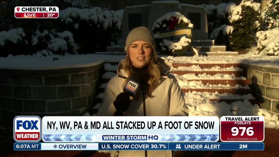 Powerful Northeast snowstorm followed by extreme cold